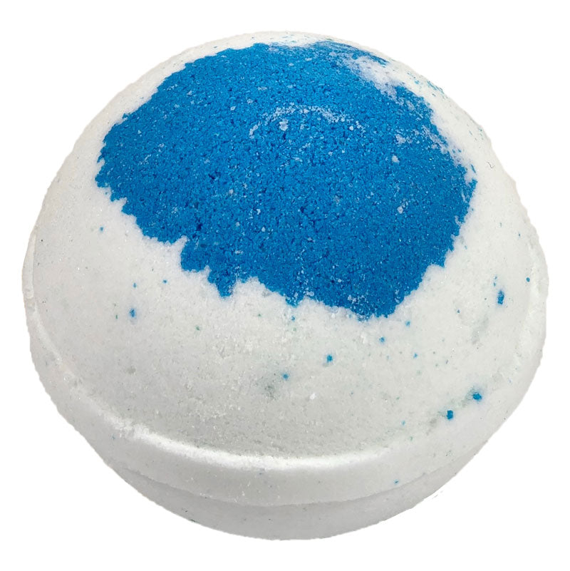 Sweet spearmint leaves with the natural rosemary oil.  4.5 oz bath bomb   WBE