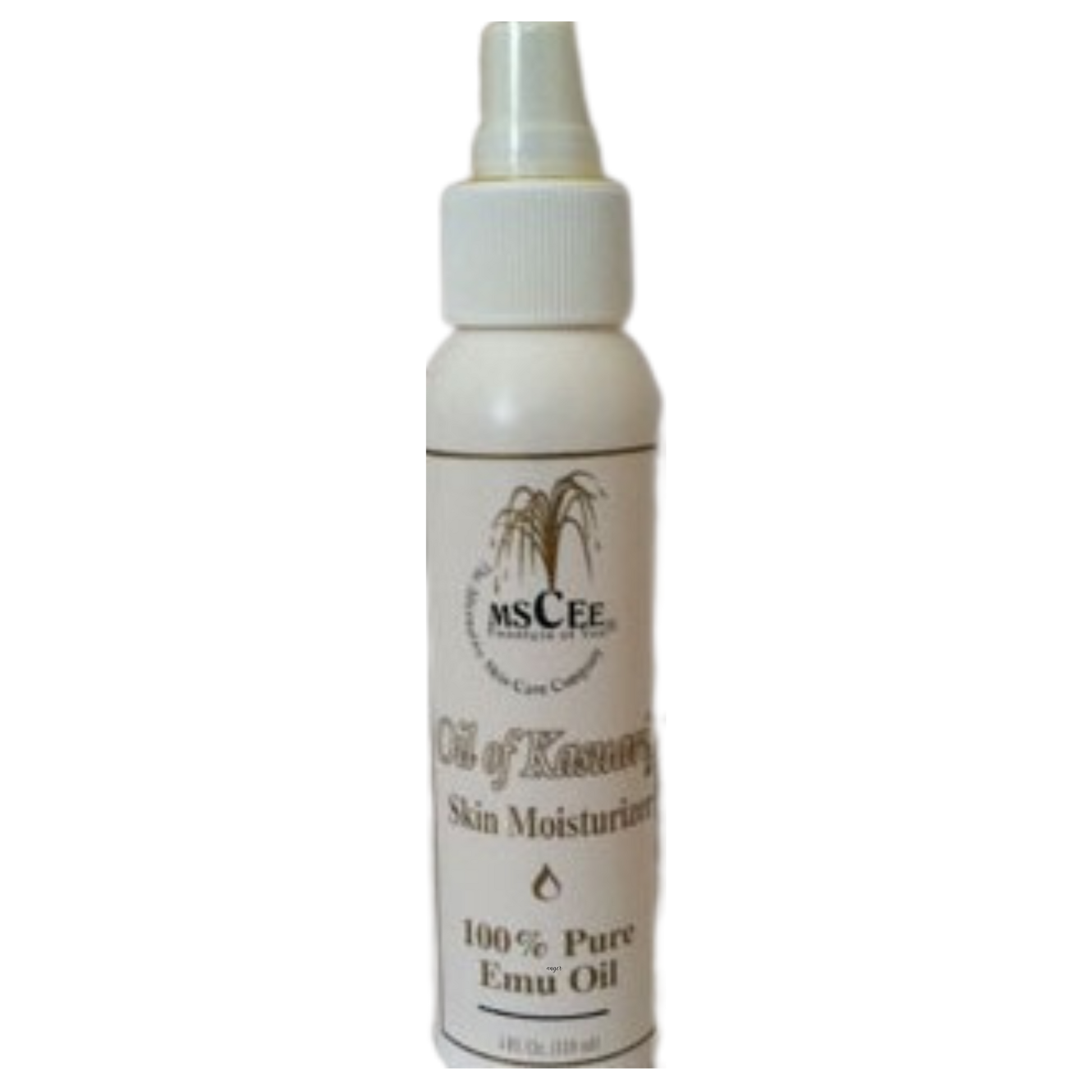 100 % pure Emu Oil.  An excellent moisturizer for severely dry skin. May be used  on the scalp and  as a massage oil to derive its benefits