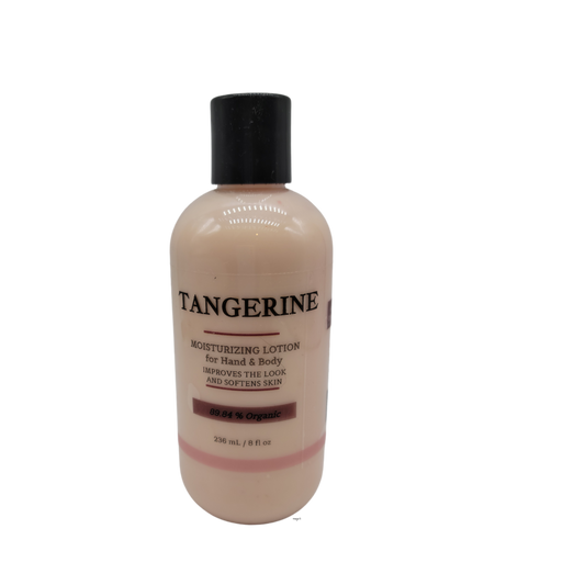 The brisk citrusy scent of fresh picked, tangy tangerine. scented body lotion 